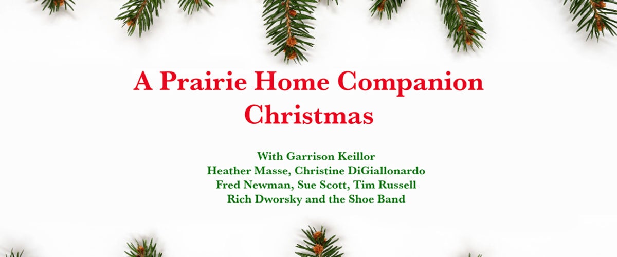 A Prairie Home Companion Christmas