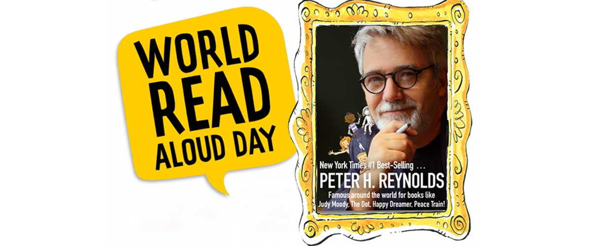 World Read Aloud Day with Peter H. Reynolds
